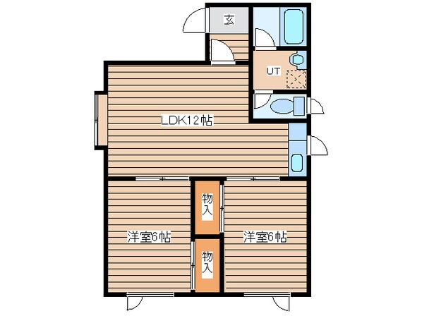 ガーデンヒルズⅡの物件間取画像